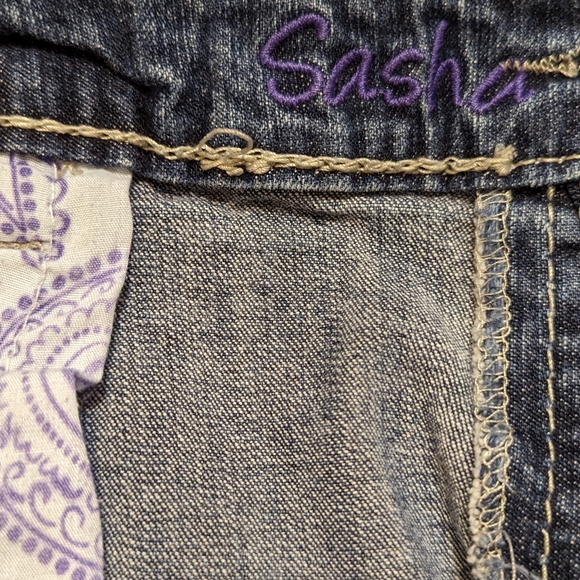 💥 5 for 25 💥 Vanity "Sasha"  size 33 cut off jeans - Picture 10 of 10